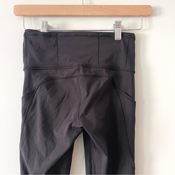 Lululemon Fast & Free Full Length Tight *Non-Reflective 28" Black Size 2 - Picture 8 of 8